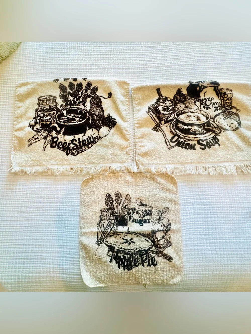 VTG Cannon 70's Kitchen Towels 